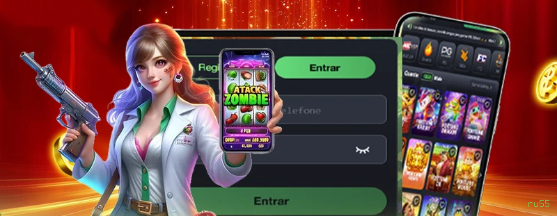 Bônus exclusivos membros VIP ru55